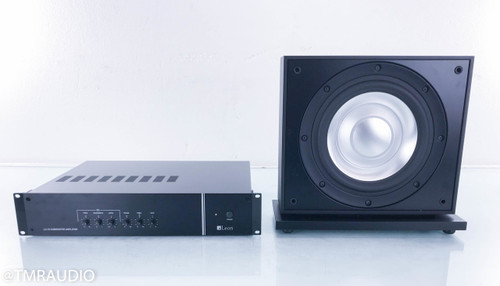 Leon Aaros A10-UT-1K Passive 10" Subwoofer w/; Leon L3-1K Amplifier