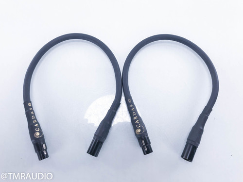 Cardas Golden Reference XLR Cables; .5m Pair Balanced Interconnects