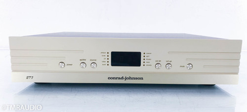 Conrad Johnson ET7 Stereo Tube LineStage Preamplifier; Remote