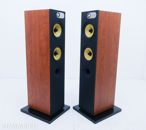B&W 684 Floorstanding Speakers; Cherry Pair; Bowers & Wilkins