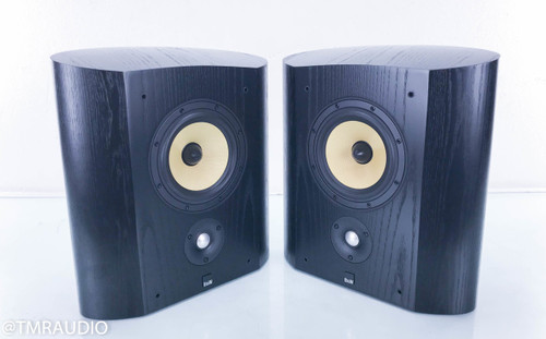B&W SCMS On-Wall Surround Speakers; Black Ash Pair
