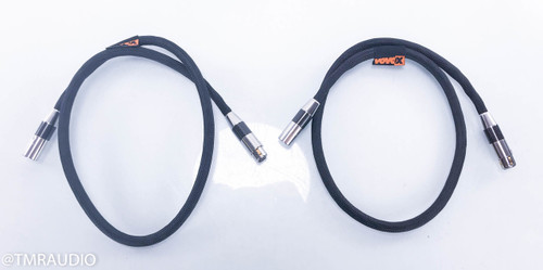 Vovox Textura Fortis XLR Cables; 1m Pair Balanced Interconnects