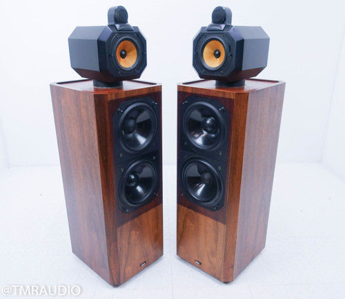 B&W Series 80 Model 802 Vintage Floorstanding Speakers; Rosenut Pair