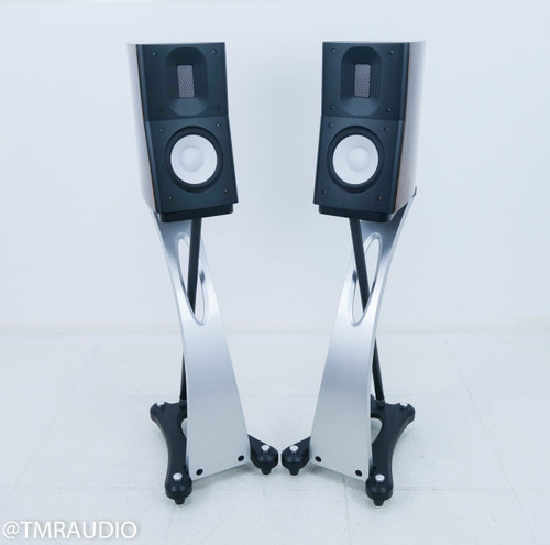 Raidho C1.1 Bookshelf Speakers; Walnut Pair w/ Stands