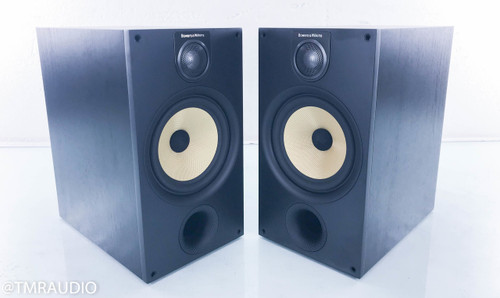 B&W 685 S2 Bookshelf Speakers; Black Ash Pair