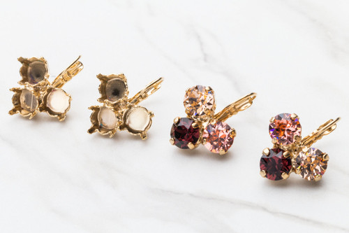 8.5mm Triangle Drop Earring