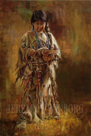 Little Drummer Girl Original (SOLD)
