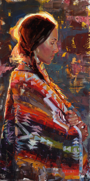Fortitude Original Oil Study (SOLD)