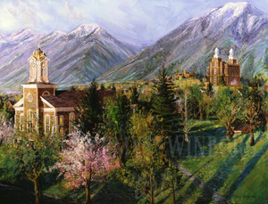 Towers of Faith and Learning Giclée Print Studio Sale