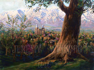 Temple View Memories Giclée Print