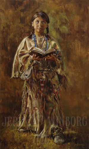 Ponder It In Your Heart Giclée Print