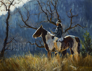 Blue Ridge Solace Giclée Print