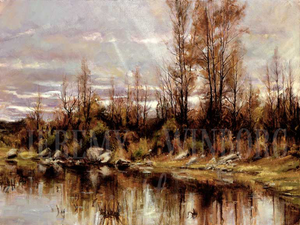 Along the Gros Ventre Giclée Print
