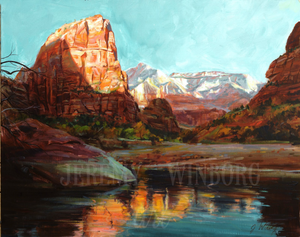 Zion Morning Giclée Print