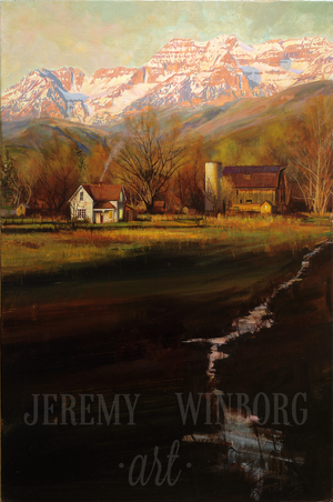 Timpanogos Farm Giclée Print