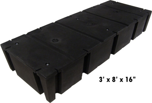 HarborWare 3' x 8' x 16" Dock Float Drums, 1613lbs
