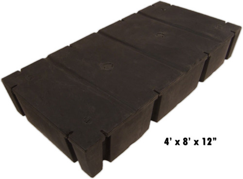 HarborWare 4' x 8' x 12" Dock Float Drums, 1613lbs