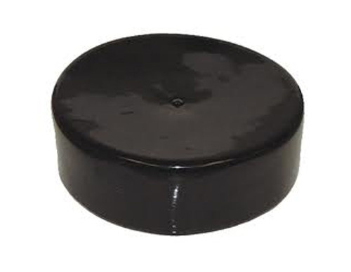 Cap-Head Piling Caps, Black, 7-in