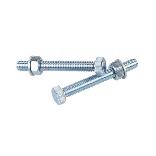 HarborWare 6" Dock Cleat Hex Bolt, Nut, Washer, 4-pk