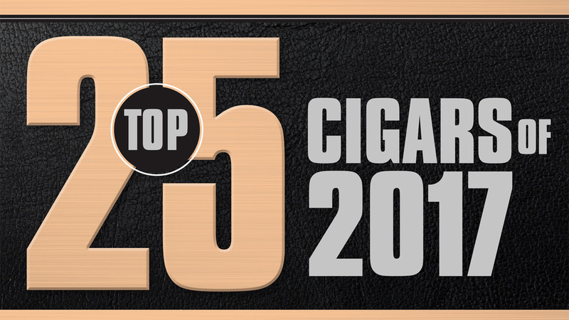 Top 25 Cigars of 2017 by Cigar Aficionado