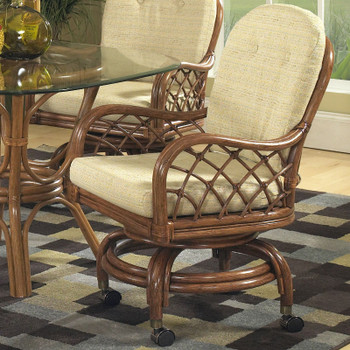 Grand Isle Caster Swivel Rock Dining Chairs Grand Isle Caster Swivel Rock Dining Chairs