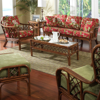 Grand Isle Coffee Table With Glass Top Grand Isle Coffee Table With Glass Top