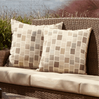 Sunbrella 2 pc. 18" Outdoor Throw Pillows Sunbrella 2 pc. 18" Outdoor Throw Pillows