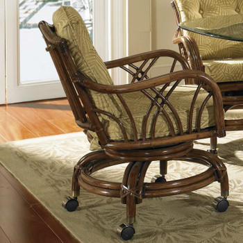 Orchard Park 5 PC Dining Set with Caster Dining Chairs Orchard Park 5 PC Dining Set with Caster Dining Chairs