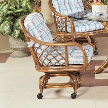 Santa Cruz Dining Chair With Casters Santa Cruz Dining Chair With Casters