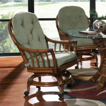 Walnut Grove Dining Chair With Casters Walnut Grove Dining Chair With Casters