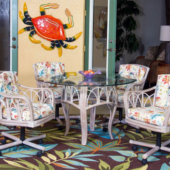 Cuba Dining Collection in Rustic Driftwood finish Cuba Dining Collection in Rustic Driftwood finish