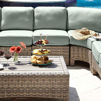 Mambo Outdoor Sectional Armless Chair Mambo Outdoor Sectional Armless Chair