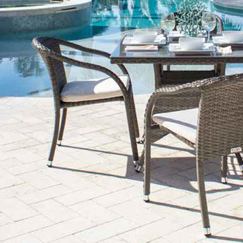 Spectrum Outdoor Stackable Woven Armchair Spectrum Outdoor Stackable Woven Armchair