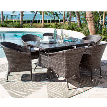 Spectrum Outdoor 7 pc Rectangular Dining Set Spectrum Outdoor 7 pc Rectangular Dining Set