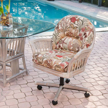 Bridgeport Tilt Swivel Caster Chair in Rustic Driftwood finish Bridgeport Tilt Swivel Caster Chair in Rustic Driftwood finish