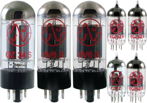 JJ / Tesla Vacuum Tube Amp Set ~ Fender 65 Princeton Reverb Reissue
