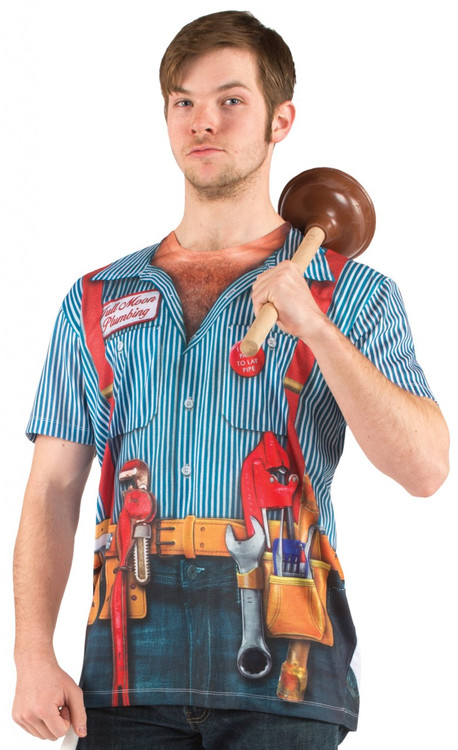 Faux Real Plumber Front View