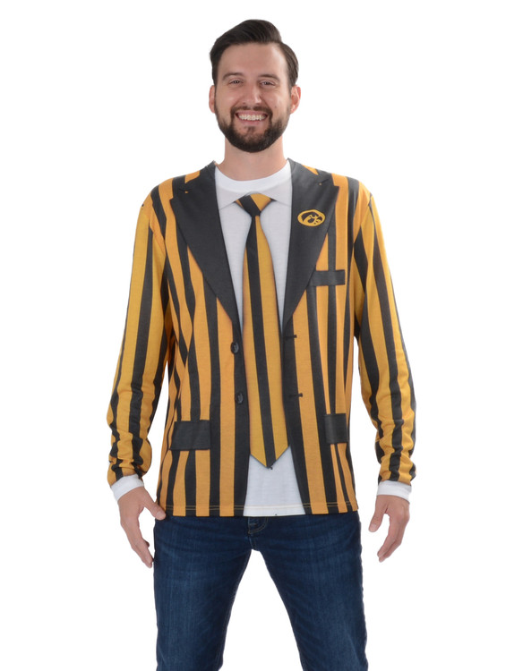 Iowa Hawkeyes Striped Suit Tee