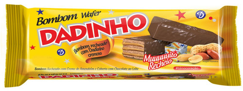 Bombom Wafer Dadinho 126g