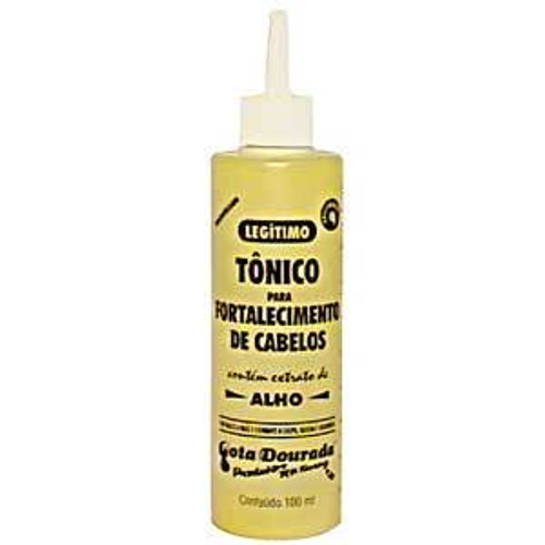 Capillary Tonic Garlic Oil - Gota Dourada - 100ml
