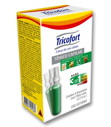 Capillary Tonic - Tricofort (6 units of 20ml)