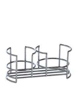 Wire caddy with two slots for Hand Soap and Lotion or Kitchen Soap and Surface Cleaner