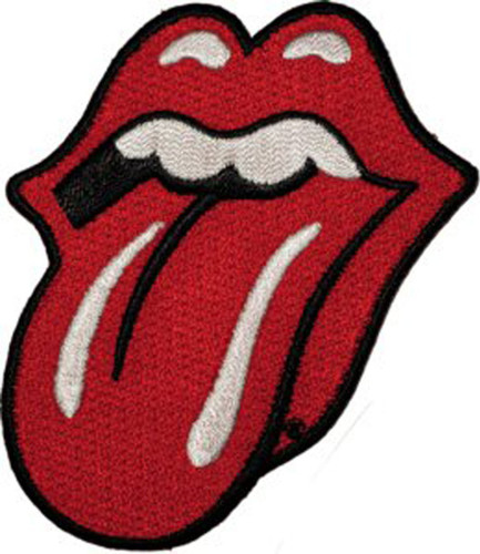 Rolling Stones Lips Tongue Mouth Embroidered Patch