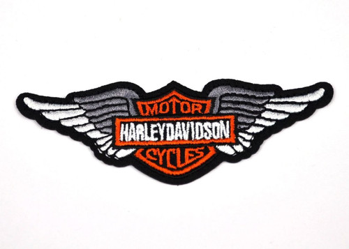 Harley silver angel wings