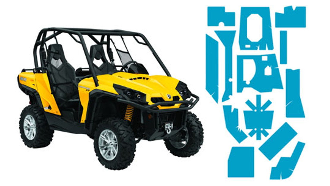 DEI Reduces Heat in Two Seater Can-Am Commander DEI Reduces Heat in Two Seater Can-Am Commander