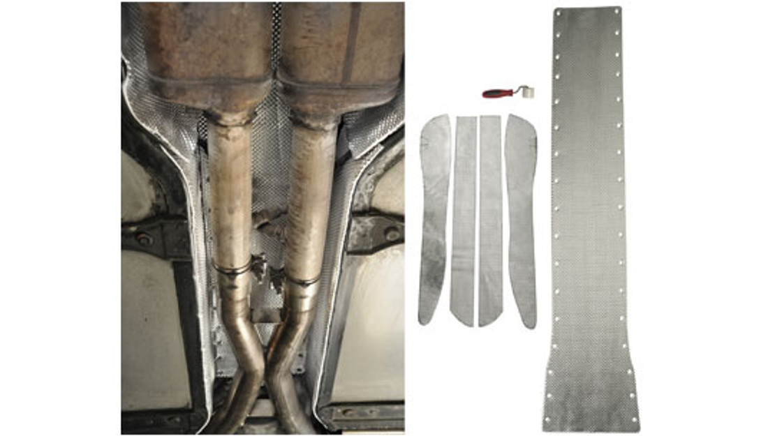 DEI’s New C5 Corvette Transmission Tunnel Plate Heat Shield DEI’s New C5 Corvette Transmission Tunnel Plate Heat Shield