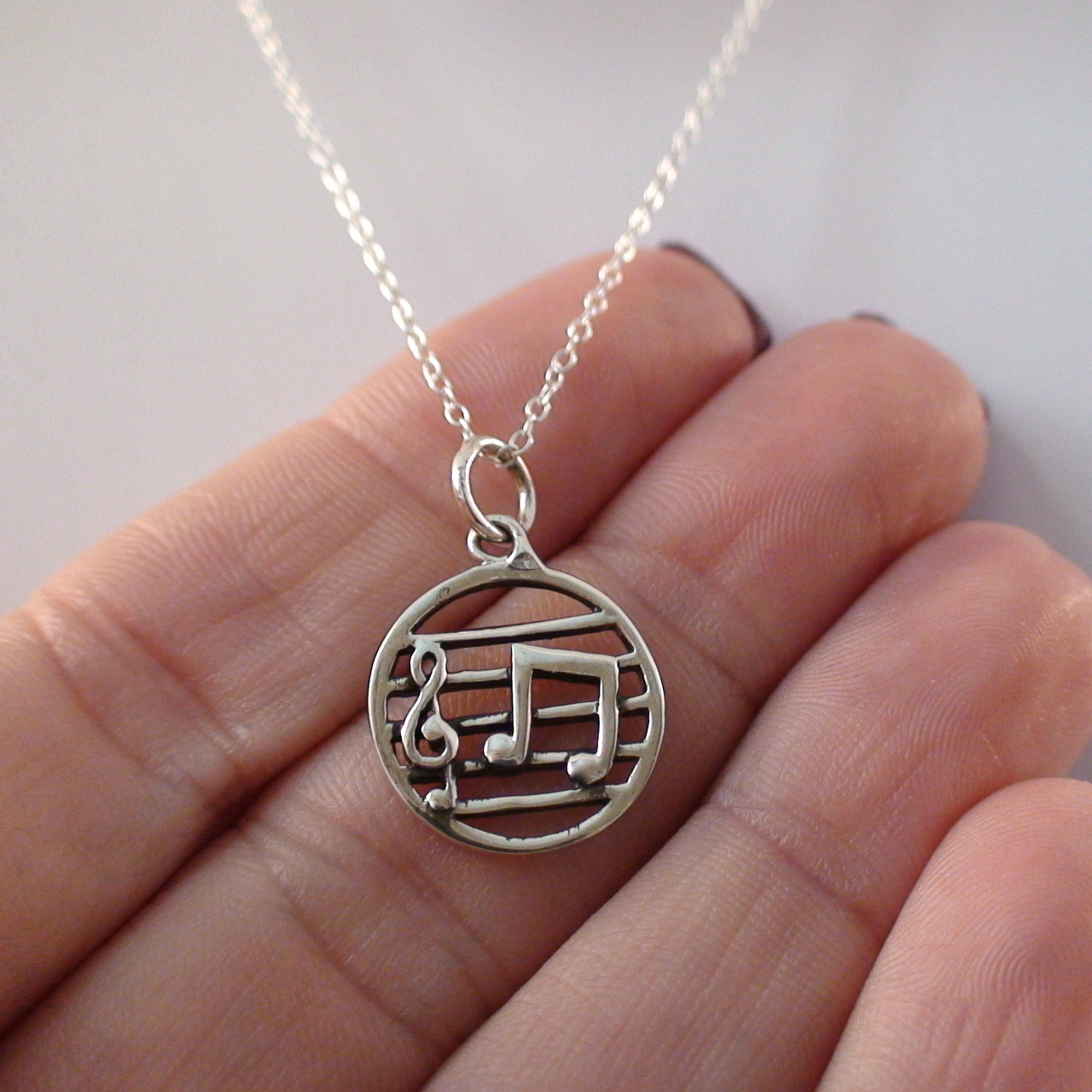 Music note pendant Clearance