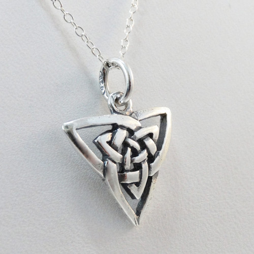 Celtic Knot Necklace 925 Sterling Silver