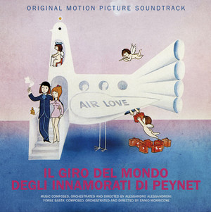 ENNIO MORRICONE: Il Giro Del Mondo Innamorati Di Peynet LP