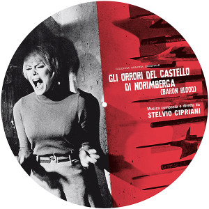 STELVIO CIPRIANI: Gli Orrori del Castello di Norimberga (Baron Blood) PIC. DISC
